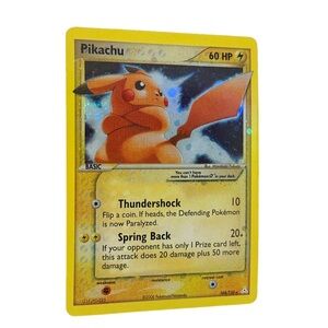 RARE Pokémon Pikachu Star EX: Holon Phantoms #104/110 Holo Card 2006 PROXY